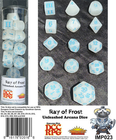 Ray of Frost - DCC & MCC Weird Dice